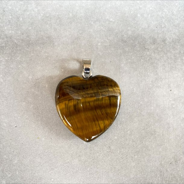 Tigerje hjerte vedhng