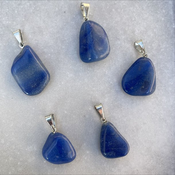 Bl� kvarts vedh�ng 