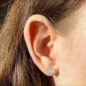 Akvamarin restikker 6 mm