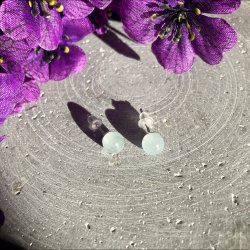 Akvamarin restikker 6 mm