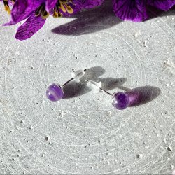 Ametyst �restikker 6 mm