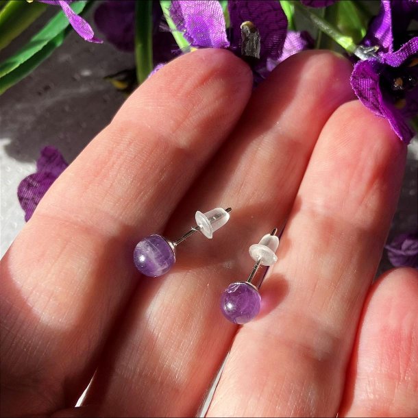Ametyst �restikker 6 mm