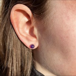 Ametyst �restikker 6 mm