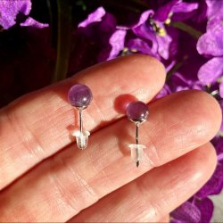 Ametyst �restikker 6 mm