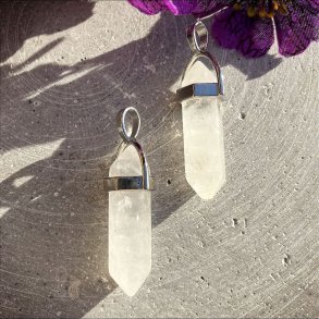 Bjergkrystal pendul vedhng