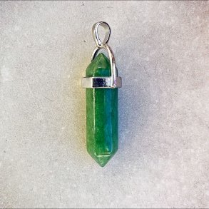 Grn Aventurin pendul vedhng