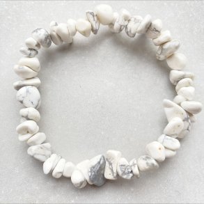 Hvid Howlit chip armbnd