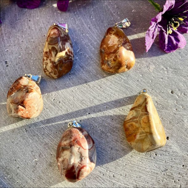 Jaspis Fugleje vedhng