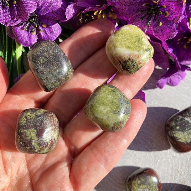  Jaspis, Drageblod (2-3 cm)