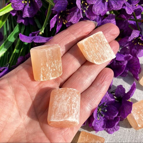 Selenit, Orange (ca. 2 cm)