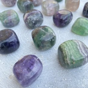 Fluorit, Regnbue (2-4 cm)