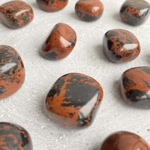 Obsidian, Mahogni (ca. 2 cm)