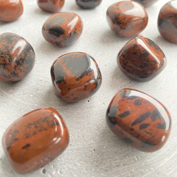 Obsidian, Mahogni (ca. 2 cm)