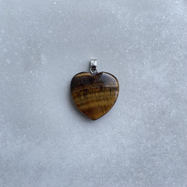 Tigerje hjerte vedhng