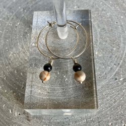 Lagurus creol reringe, 2 cm, hndlavet af Krystal Oasen i rustfrit stl med blank overflade.